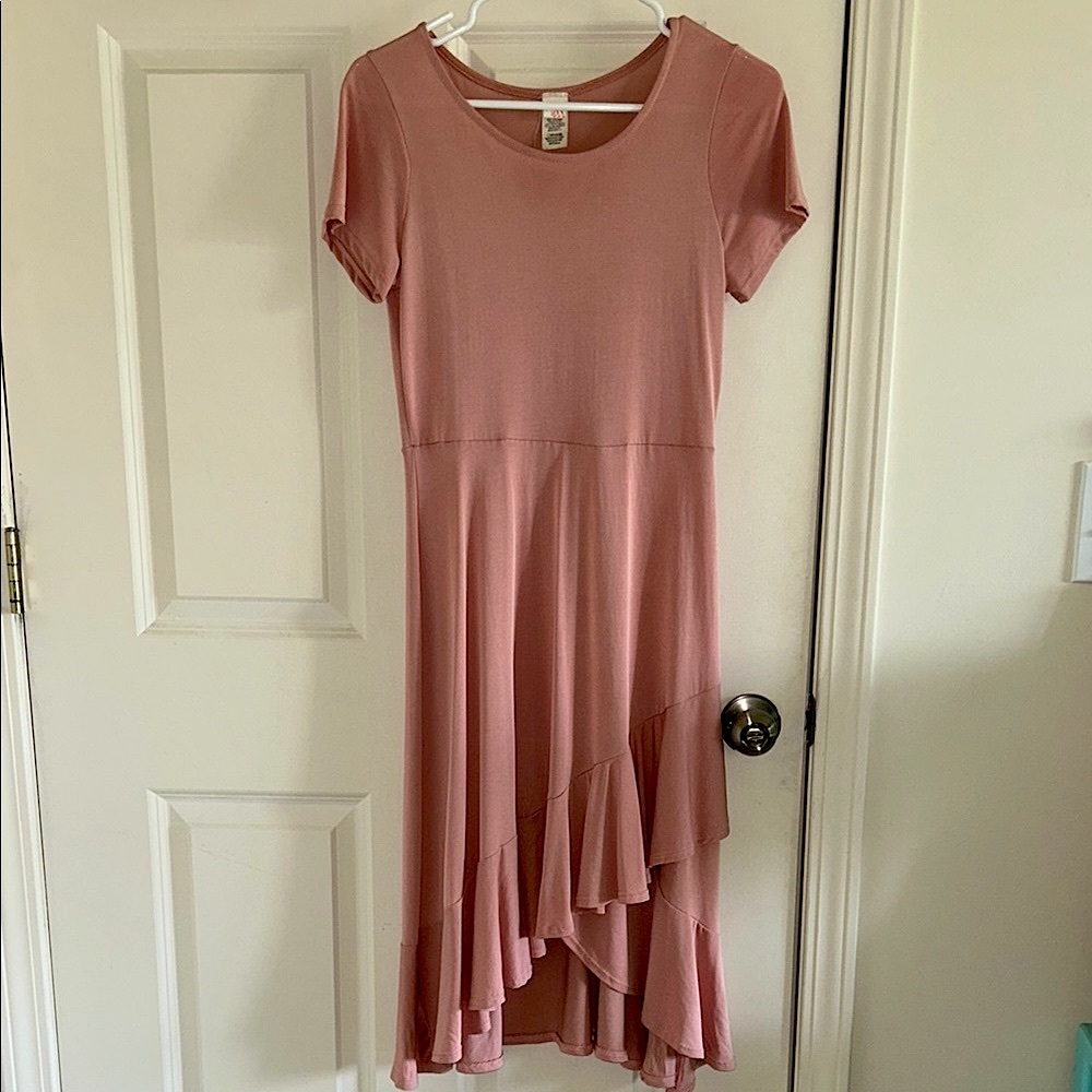 7th Ray Blush High Low Dress